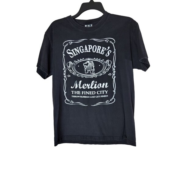 Other - Merlion Singapore T-Shirt National Icon Mascot Size Large